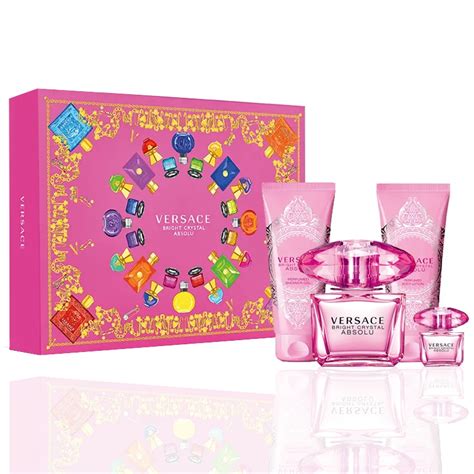 versace absolu 90ml|bright crystal absolu gift set.